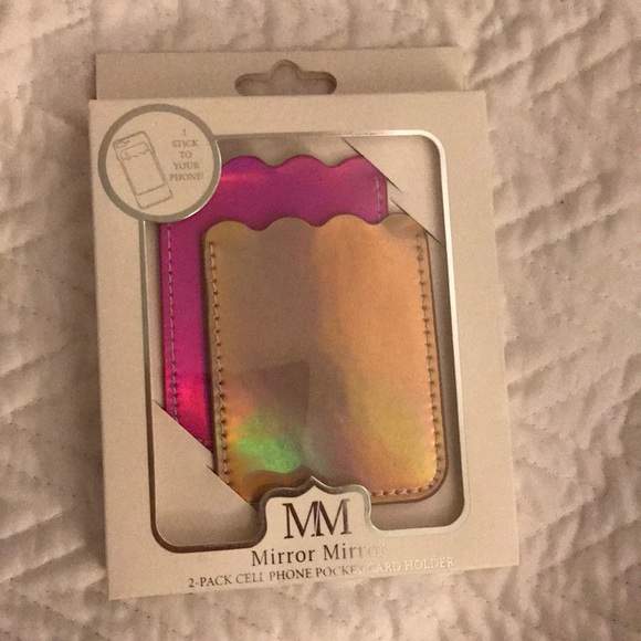 Other Accessories - LAST CHANCE- 2 Pack Cell Phone Card Holder
